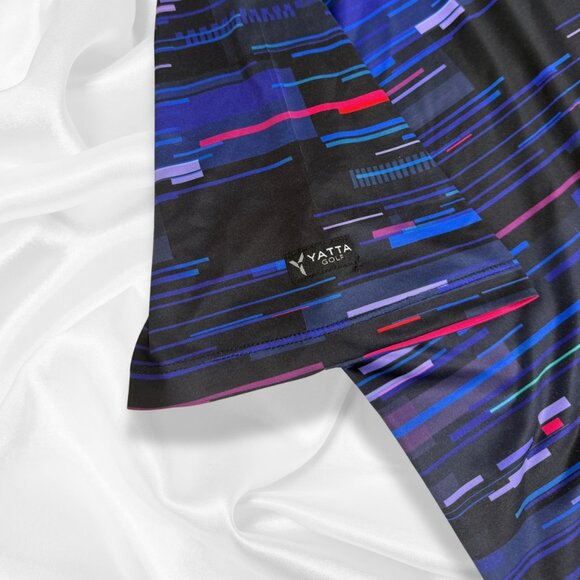 Yatta Golf Men’s Performance Polo Shirt Multicolor Abstract Print Size XL - Picture 5 of 5